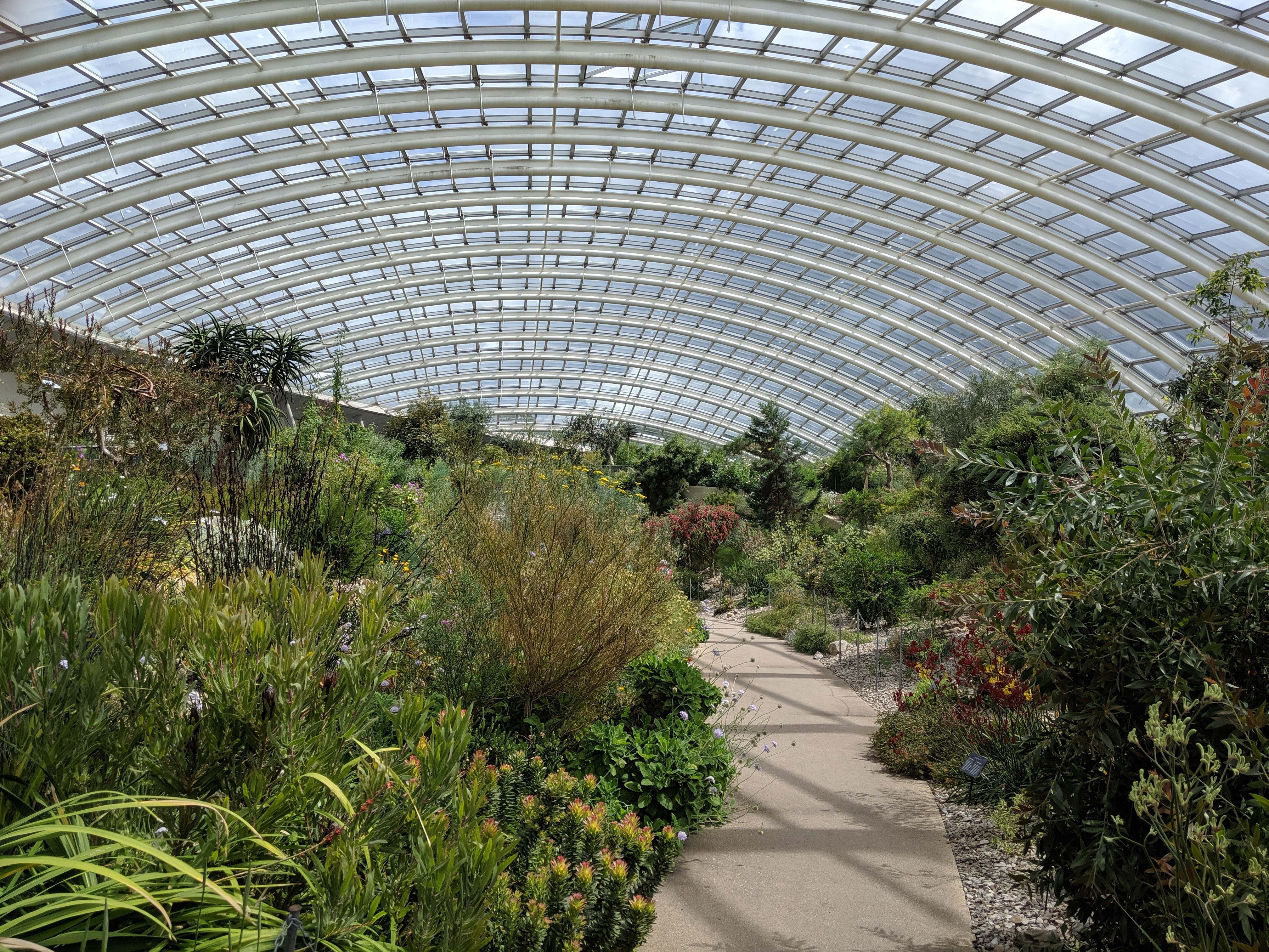 The Glasshouse at the National Botanic gardens of Wales