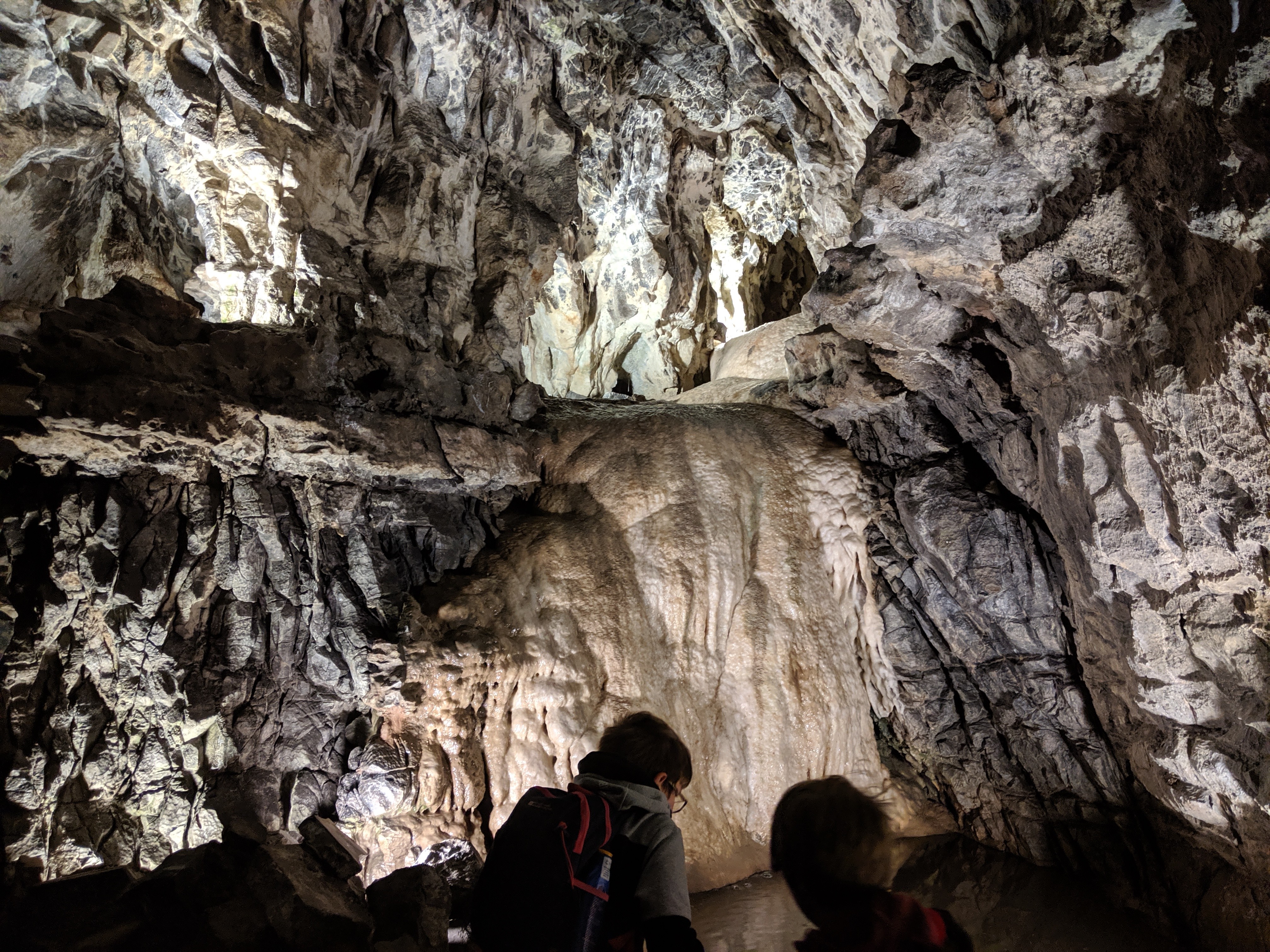 inside the National Showcaves for Wales
