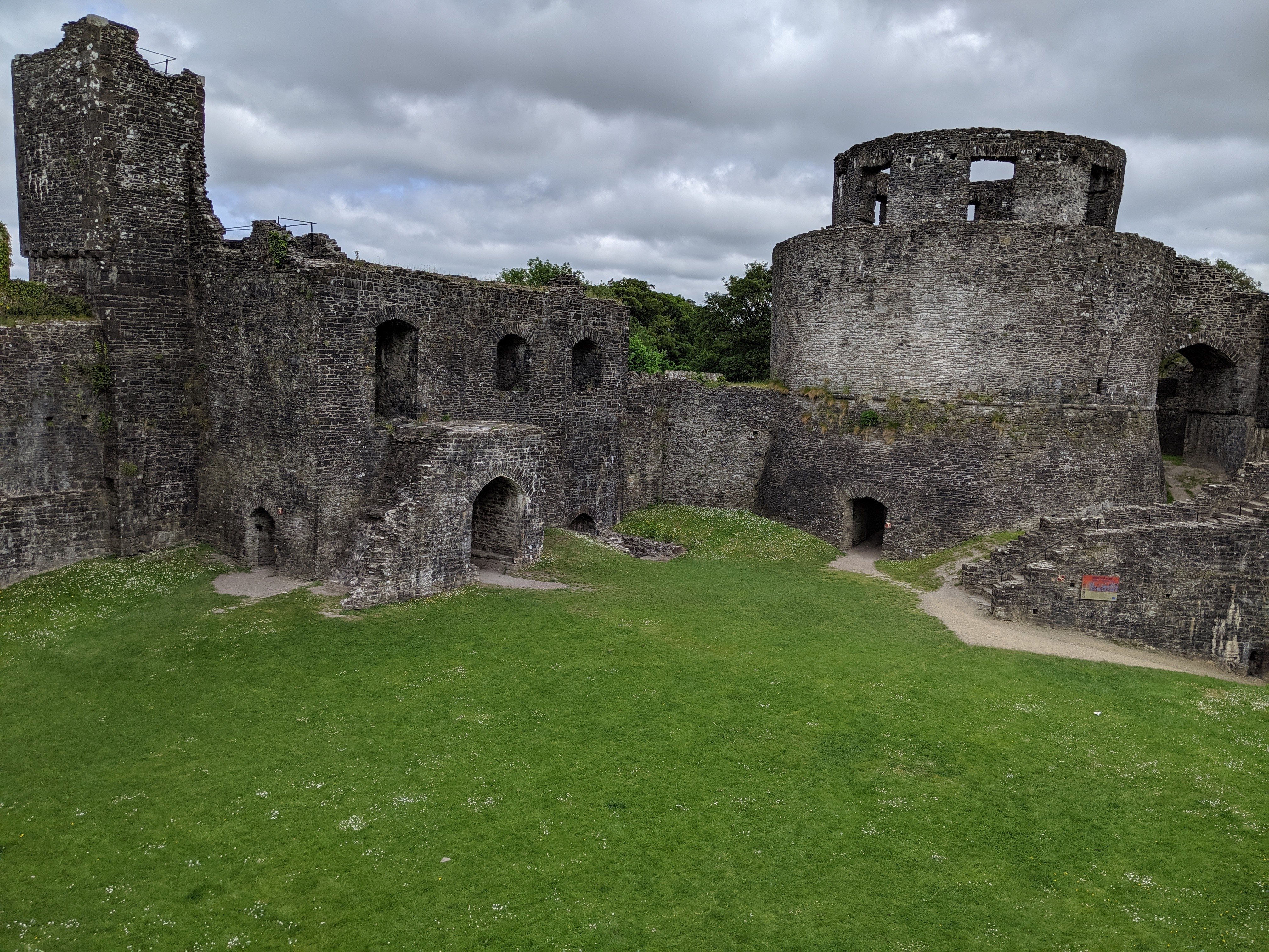 Part of Dinefwr castle
