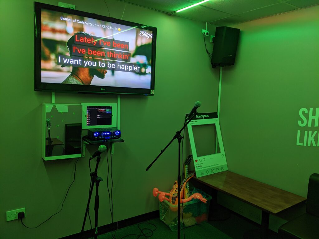 Karaoke Pod at Rogue Bowling, Aylesbury | Free Time with the Kids