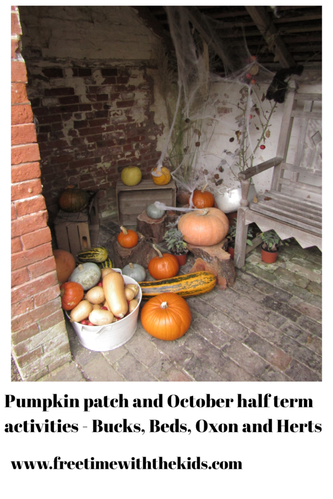 Pumpkin patch & October half term activities in Buckinghamshire, Bedfordshire, Oxfordshire and Hertfordshire | Free Time with the Kids 