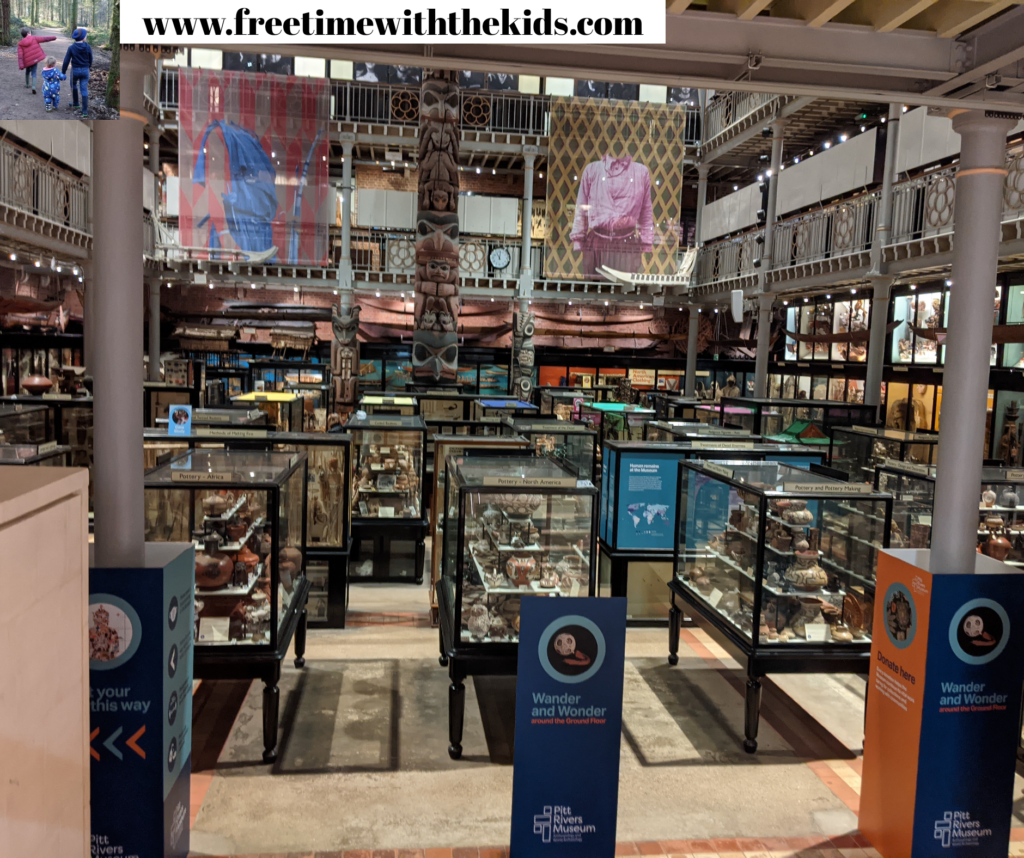 Pitt Rivers Museum Review, Oxford, Oxfordshire | Review by Free Time with the Kids | Free family days out