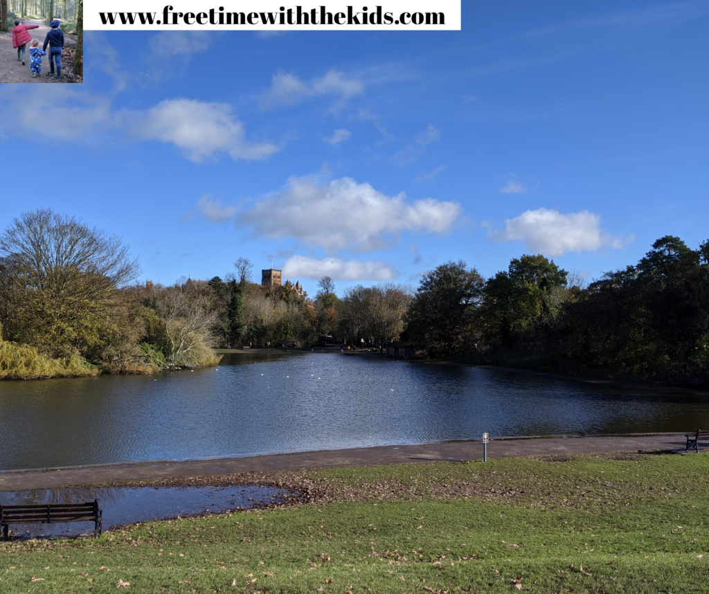 Verulamium Park Review, Hertfordshire | Playground, Splash Park, Lakeside family walk | Free Time with the Kids