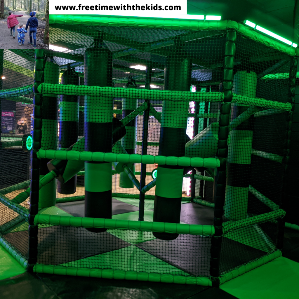 Flip Out Aylesbury Review | ninja tag, crazy golf, laser quest, soft play, ice rink | Indoor activity centre | Review by Free Time with the Kids