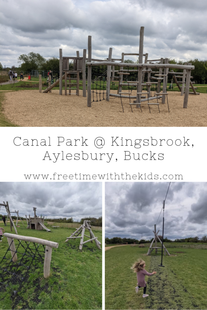 Canal Park, Kingsbrook, Aylesbury | Review by Free Time with the Kids | Playgrounds in Buckinghamshire