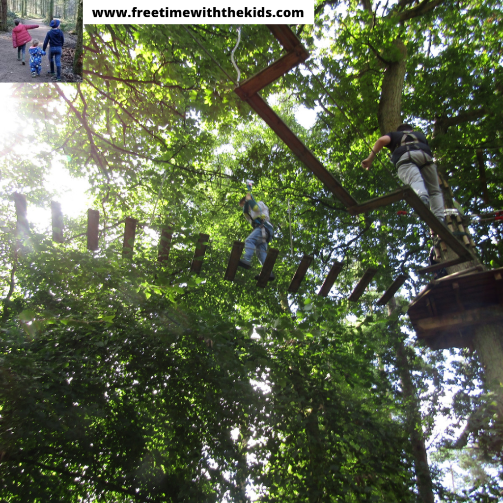 Treetop Adventure at Go Ape Wendover Woods | Review by Free Time with the Kids