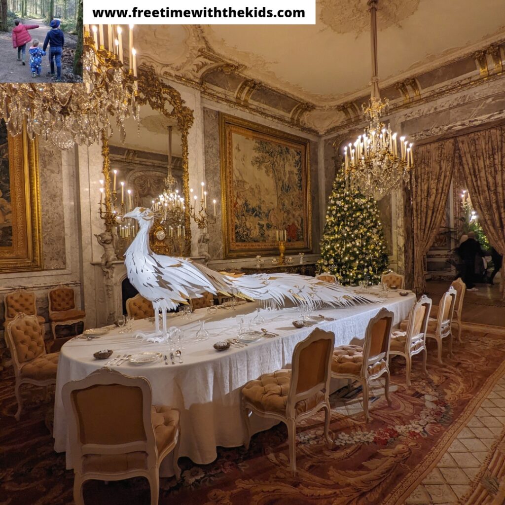 Waddesdon Manor Christmas light trail review, Buckinghamshire | Christmas Market | Review by Free Time with the Kids