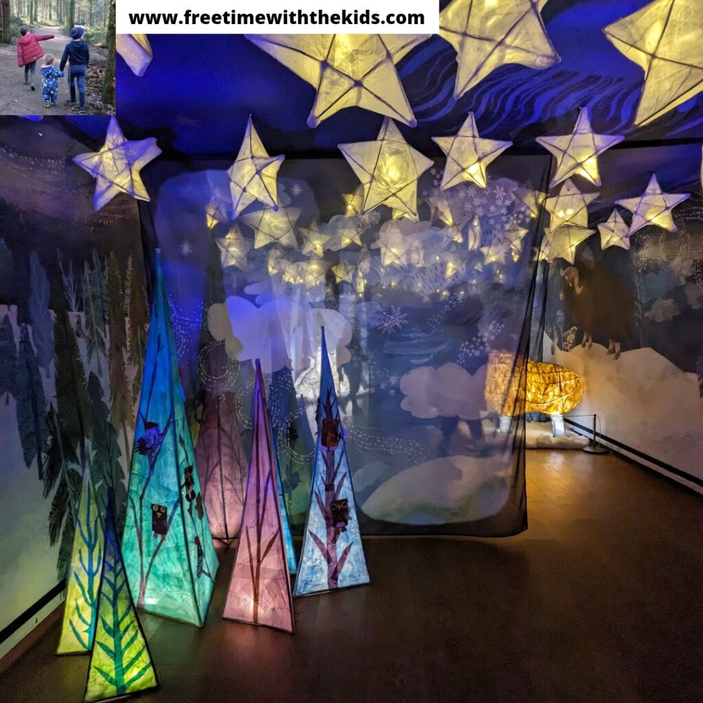 Waddesdon Manor Christmas light trail review, Buckinghamshire | Christmas Market | Review by Free Time with the Kids