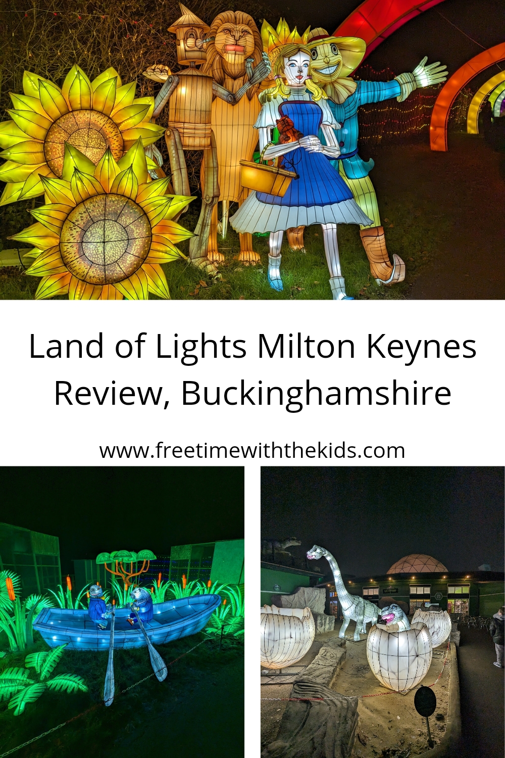 Land of Lights Milton Keynes Review - Free Time with the Kids