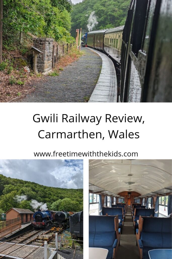 Gwili Railway review, Carmarthen | Review by Free Time with the Kids | Cheap family things to do in Wales