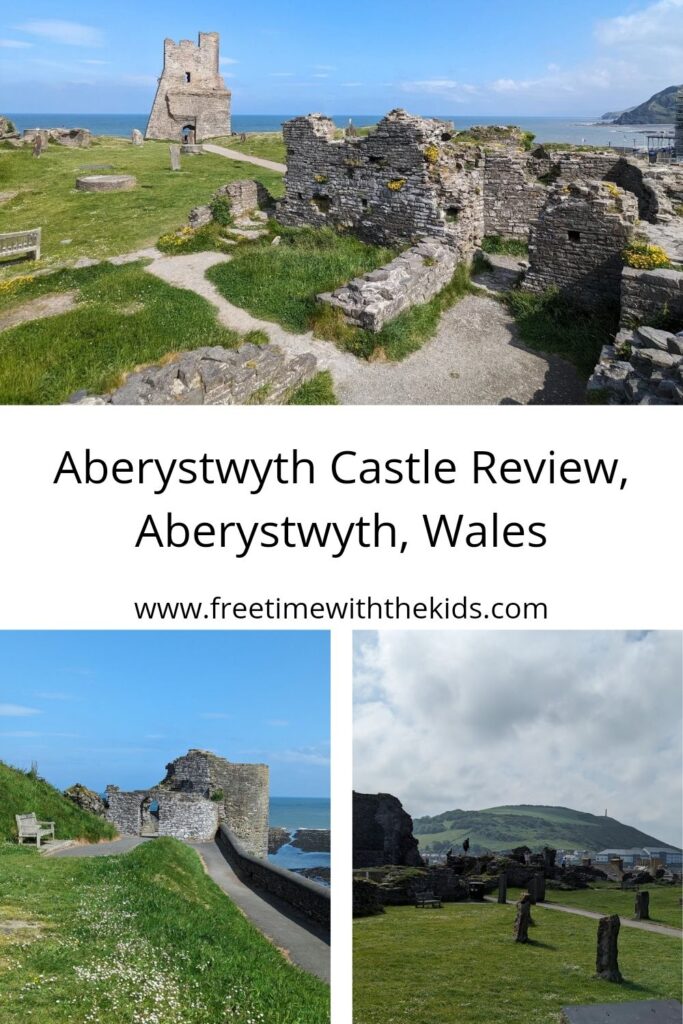 Aberystwyth Castle review, Ceredigion | Review by Free Time with the Kids | Cheap family days out in Wales and England