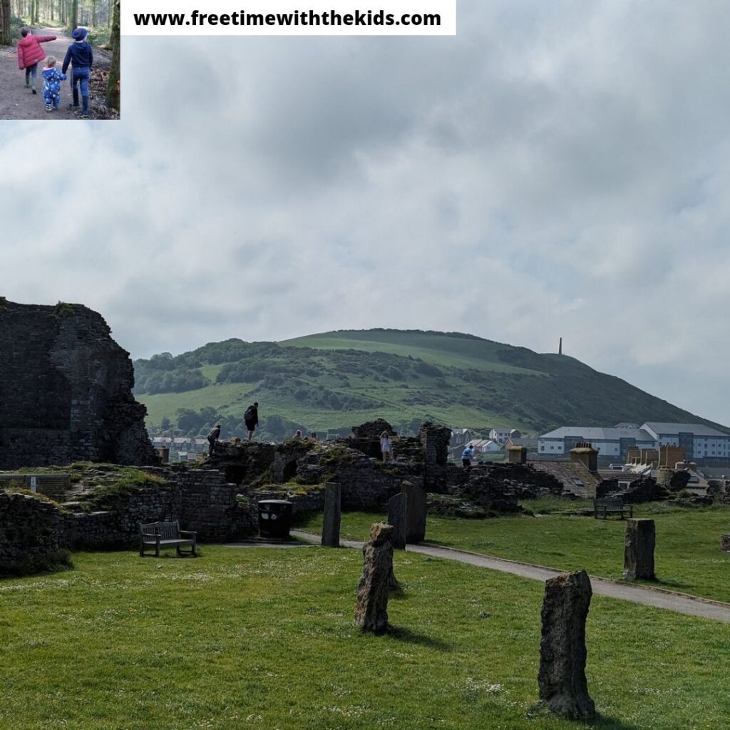 Aberystwyth Castle review, Ceredigion | Review by Free Time with the Kids | Cheap family days out in Wales and England