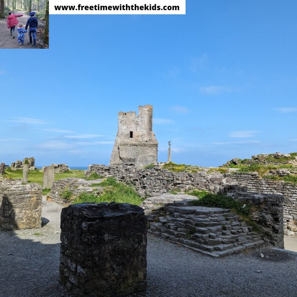 Aberystwyth Castle review, Ceredigion | Review by Free Time with the Kids | Cheap family days out in Wales and England