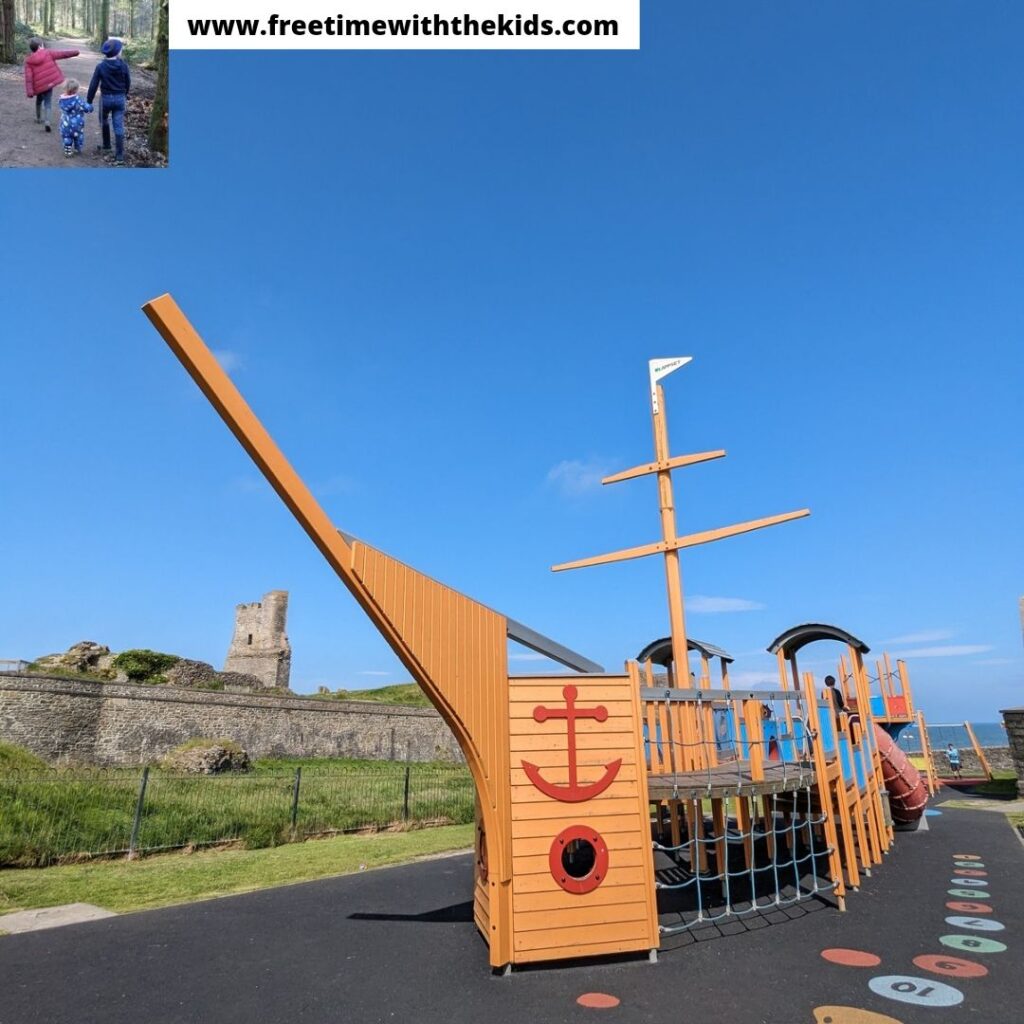 Aberystwyth Castle review, Ceredigion | Review by Free Time with the Kids | Cheap family days out in Wales and England