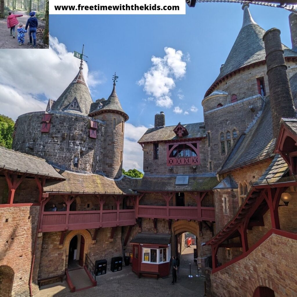 Castell Coch review, Cardiff, Wales | Review by Free Time with the Kids