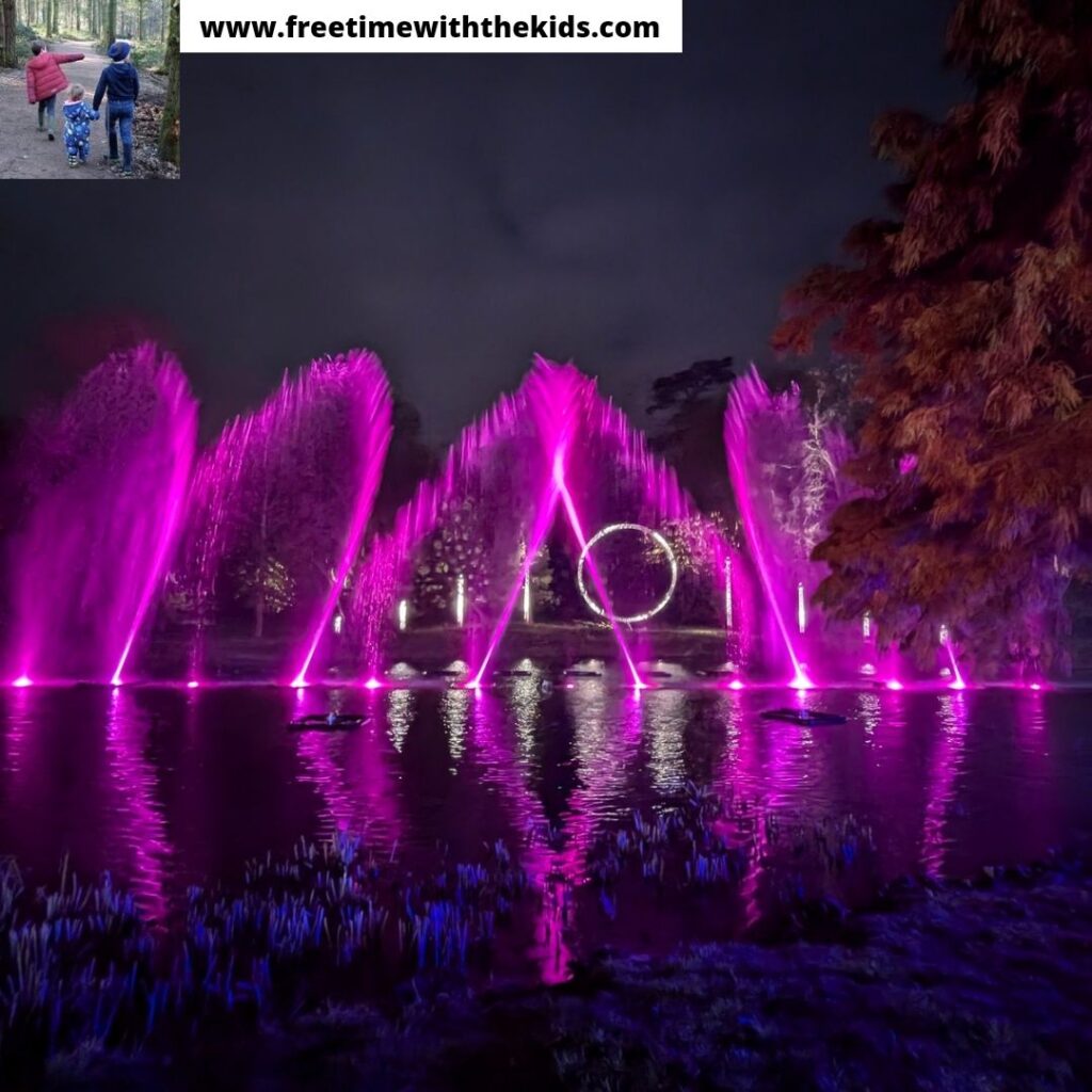A review of the Christmas light trail at Blenheim Palace for 2024 | Oxfordshire Christmas events | Review by Free Time with the Kids