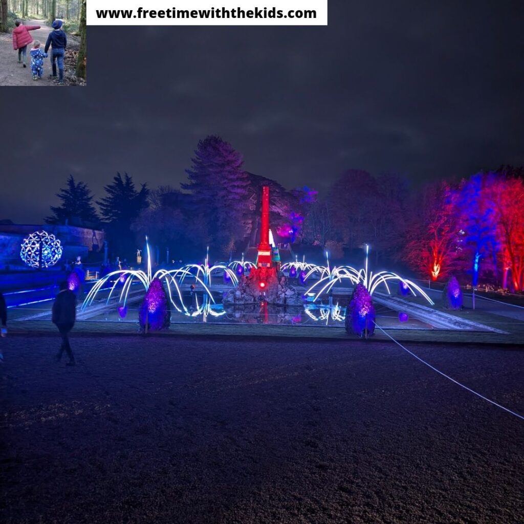 A review of the Christmas light trail at Blenheim Palace for 2024 | Oxfordshire Christmas events | Review by Free Time with the Kids
